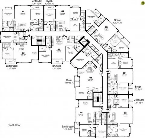 Floorplan - Unit 208, Lewes, DE 19958 photo 1 of 5