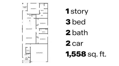 Floorplan - 3985 E Market St, Tucson, AZ 85706 photo 1 of 1