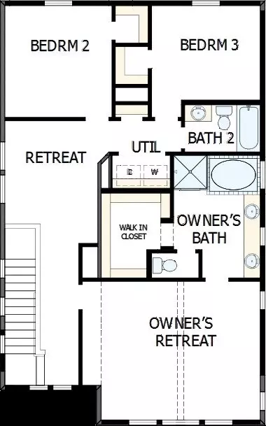 Floorplan - 1048 Brickell Loop, Austin, TX 78744 photo 1 of 2