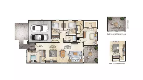 Floorplan - 2856 Willowseed Ln, Saint Cloud, FL 34772 photo 1 of 1