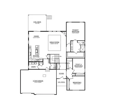 Floorplan - 4914 Aspen Dr, Hamilton, OH 45011 photo 1 of 2