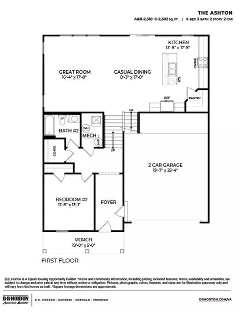 Floorplan - 4510 Christopher Pl, Penn Laird, VA 22846 photo 1 of 2