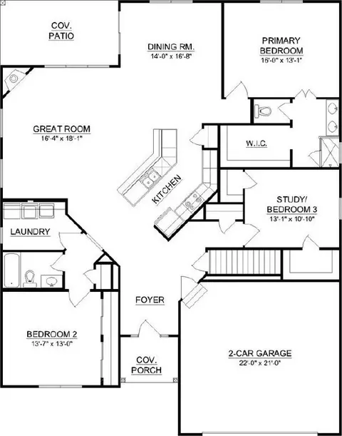 Floorplan - 200 Shyla Ct, Monroe, OH 45050 photo 1 of 2