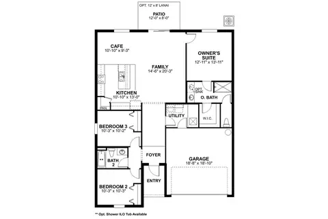 Floorplan - 4969 Eagle Rock Dr, Wimauma, FL 33598 photo 1 of 1