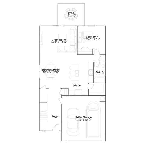 Floorplan - 2011 Dipsody Blvd, Lexington, SC 29073 photo 1 of 2