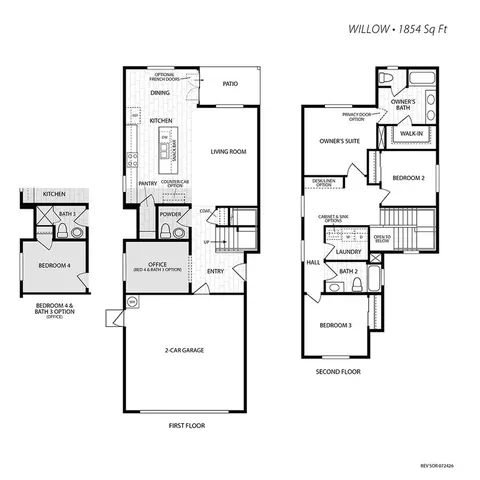 Floorplan - 2895 Ruby Port St, Tulare, CA 93274 photo 1 of 1