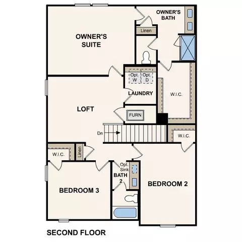 Floorplan - 100 Escape Way, Jarrell, TX 76537 photo 2 of 2