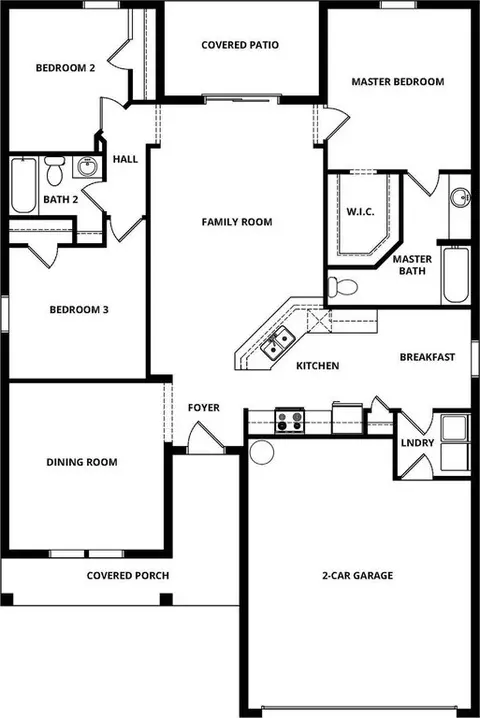 Floorplan - 13390 Tula Loop, Astatula, FL 34705 photo 1 of 1