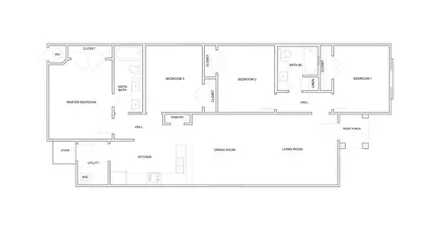 Floorplan - 6016 Servando Dr, Laredo, TX 78046 photo 1 of 1