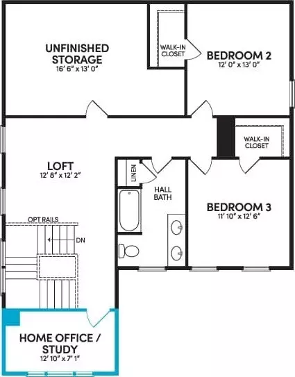 Floorplan - 103 Fetlock Dr, Winchester, VA 22656 photo 7 of 8