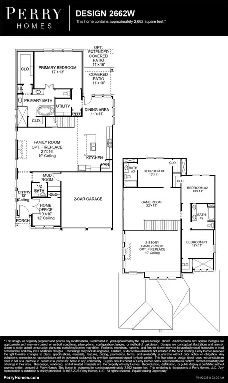 Floorplan - 15320 Le Reve Ln, Conroe, TX 77302 photo 1 of 1