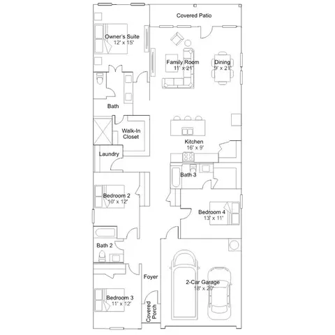 Floorplan - 16882 Buckwood Trl, Splendora, TX 77372 photo 1 of 1