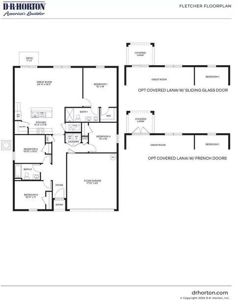 Floorplan - 3557 NW 37th Ave, Okeechobee, FL 34972 photo 1 of 1