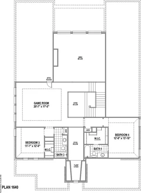Floorplan - 791 Falls Dr, Prosper, TX 75078 photo 2 of 3