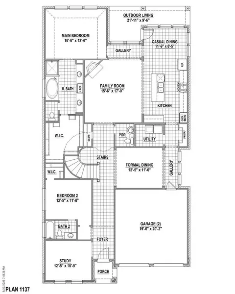 Floorplan - 4801 Triadic Ln, Prosper, TX 75078 photo 1 of 4