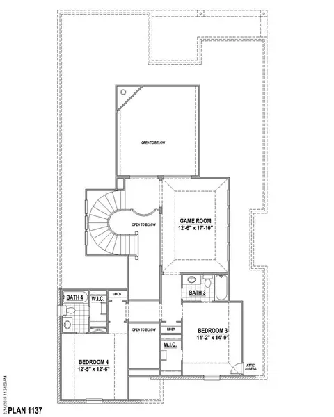 Floorplan - 4801 Triadic Ln, Prosper, TX 75078 photo 2 of 4