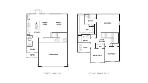 Floorplan - 4206 Marjoram Lndg, Von Ormy, TX 78073 photo 1 of 1