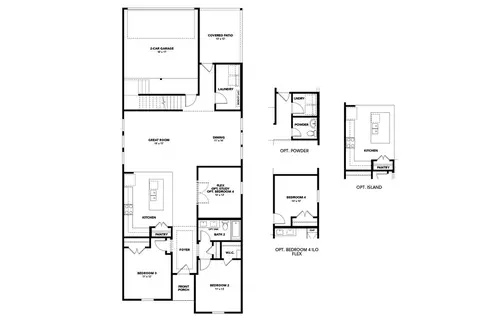Floorplan - 201 Verdin Ave, Kyle, TX 78640 photo 1 of 1