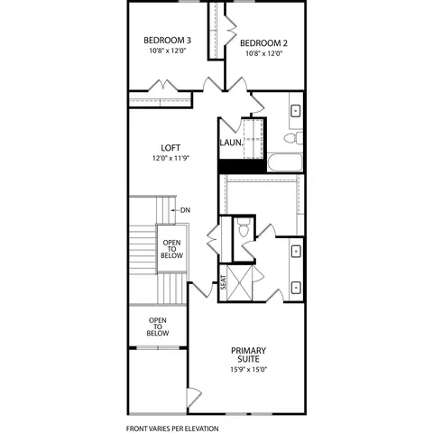 Floorplan - 3908 Keya Dr, Prosper, TX 75078 photo 1 of 2