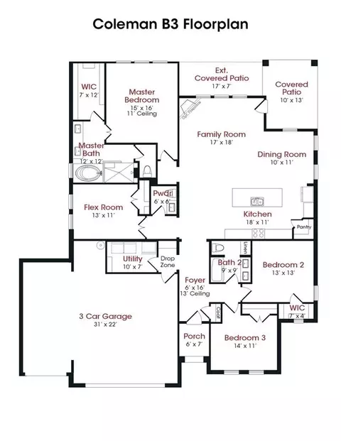 13608 Armstrong St, Conroe, TX 77303 photo 2