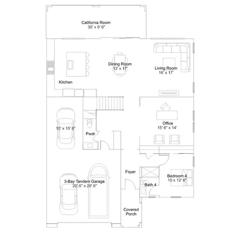 Floorplan - 25206 Captain Way, Stevenson Ranch, CA 91381 photo 1 of 2