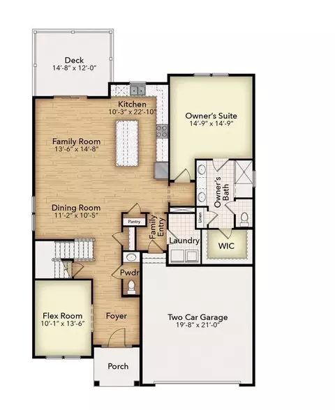 Floorplan - 23419 E Gate Dr, Frankford, DE 19945 photo 1 of 2