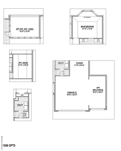 Floorplan - 11436 Wulstone Rd, Haslet, TX 76052 photo 3 of 3