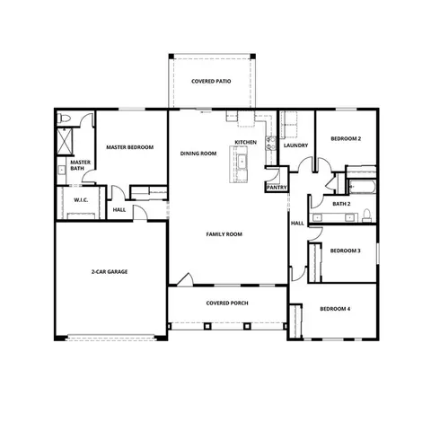 Floorplan - 5124 Beaverhead Ave, Bakersfield, CA 93306 photo 1 of 1