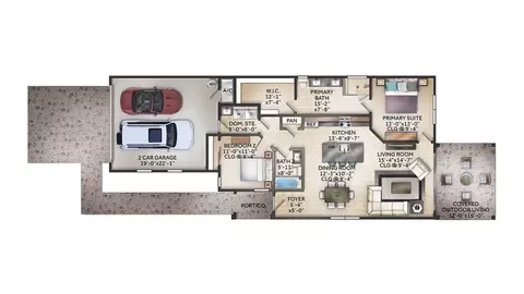 Floorplan - 3177 Greenview Ln, Saint Cloud, FL 34773 photo 1 of 1