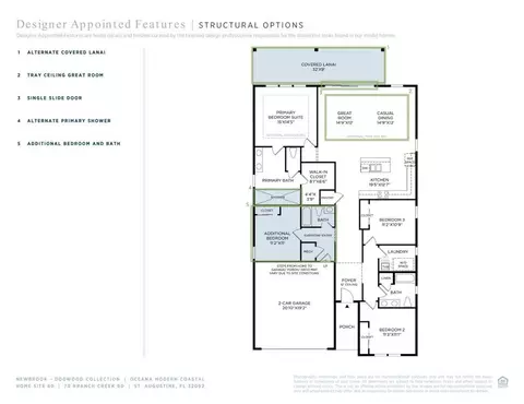 Floorplan - 70 Branch Creek Rd, Saint Augustine, FL 32092 photo 2 of 2