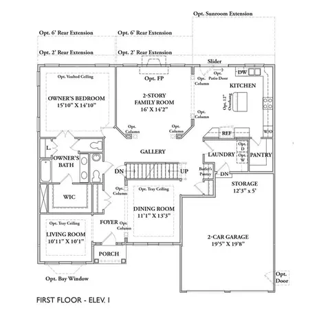 Floorplan - 988 Brookfield Dr, Dover, DE 19901 photo 1 of 5