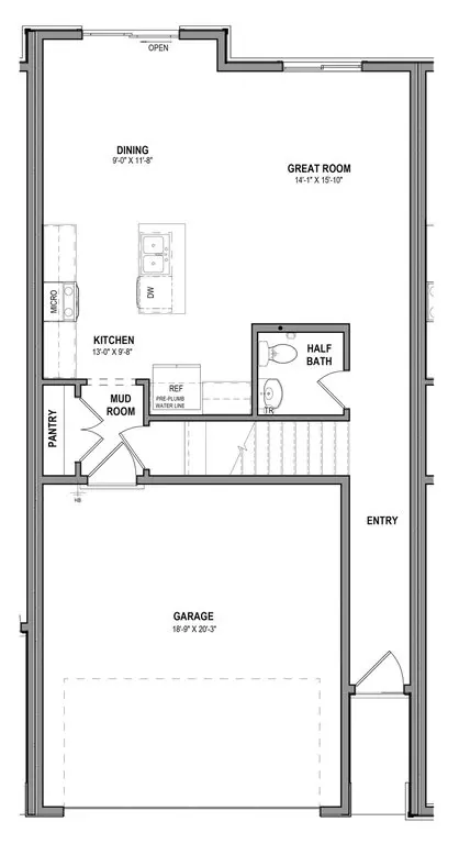 Floorplan - 1367 S Cal Pac Ave, Spanish Fork, UT 84660 photo 1 of 2