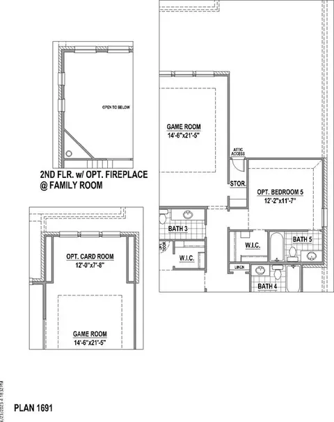 Floorplan - 2101 Baxter Rd, Celina, TX 75009 photo 4 of 5