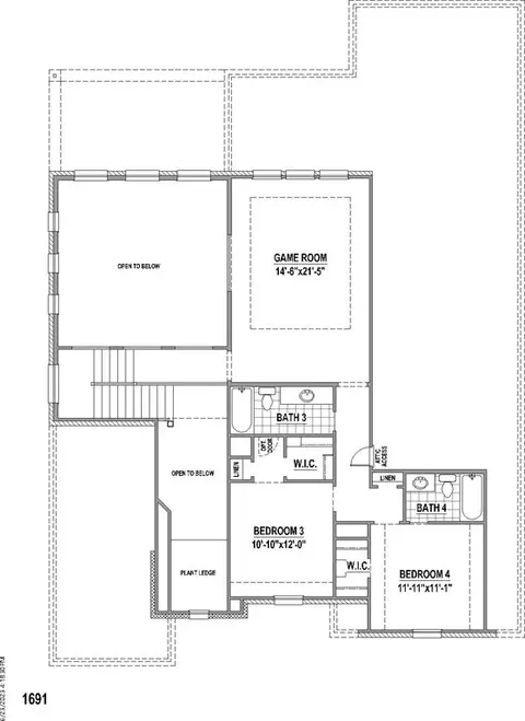 Floorplan - 2101 Baxter Rd, Celina, TX 75009 photo 2 of 5