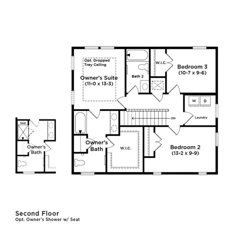 Floorplan - 533 Hall Dr, Georgetown, DE 19947 photo 3 of 5