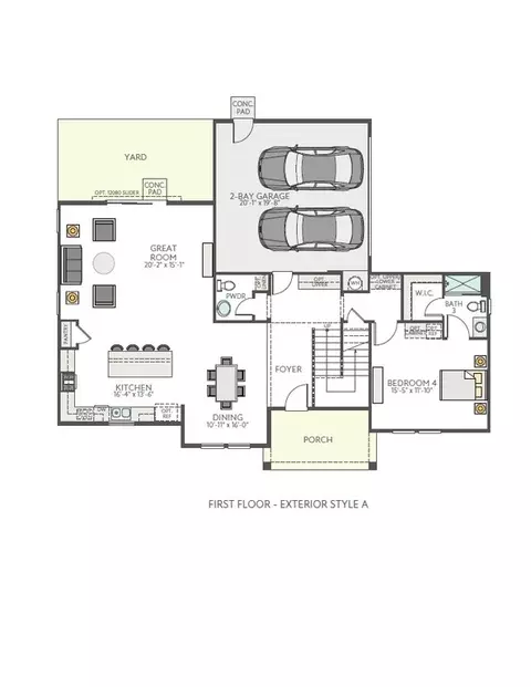Floorplan - 2441 Cinnabar Dr, Fairfield, CA 94533 photo 1 of 2