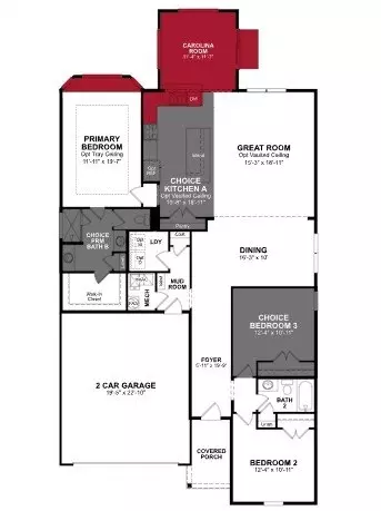 Floorplan - 507 Blue Verner Rd, Moncks Corner, SC 29461 photo 1 of 1