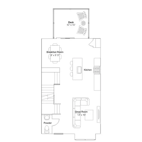 Floorplan - 101 W End Ave, Hammonton, NJ 08037 photo 2 of 2