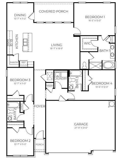 Floorplan - 10 Seaboard Dr, Montgomery, AL 36117 photo 1 of 1