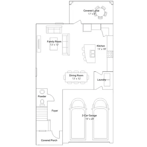 Floorplan - 9032 Bay Leaf Dr, Parrish, FL 34219 photo 1 of 2