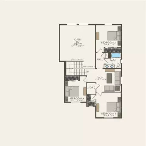 Floorplan - 4850 N Topaz Dr, Eagle Mountain, UT 84005 photo 2 of 3