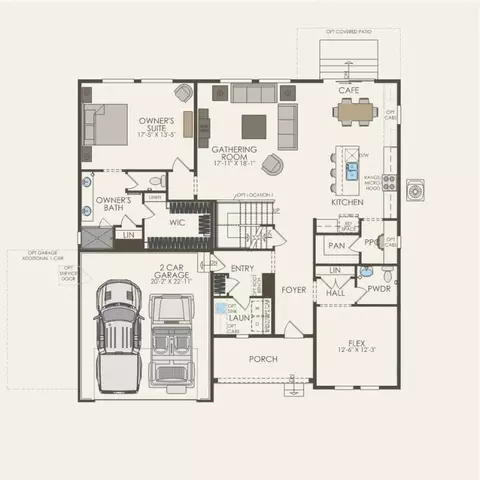 Floorplan - 4850 N Topaz Dr, Eagle Mountain, UT 84005 photo 1 of 3