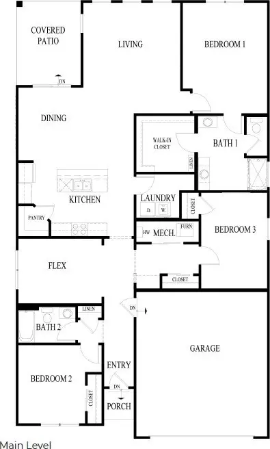 Floorplan - 14845 S Starflower Cir, Plainfield, IL 60544 photo 1 of 1
