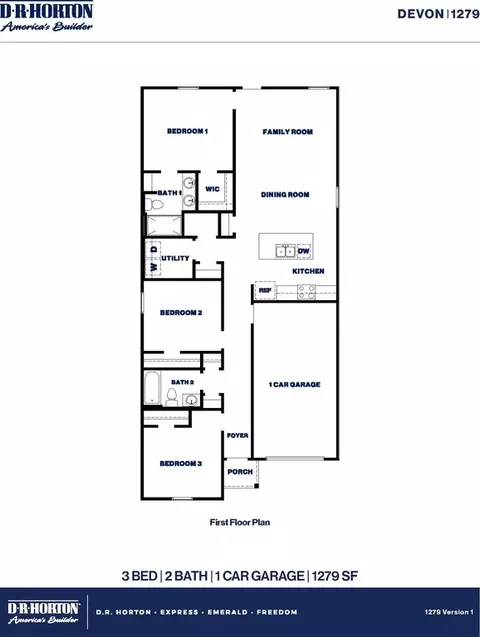 Floorplan - 13076 Mccrorey Trails Dr, Conroe, TX 77303 photo 1 of 2