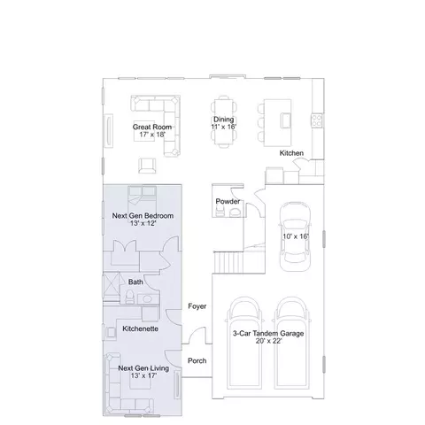 Floorplan - 17055 Gathering St, Boyds, MD 20841 photo 1 of 5