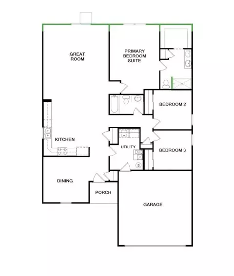 Floorplan - 435 Garrett Trl, Lithopolis, OH 43136 photo 1 of 1