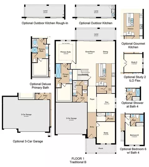 Floorplan - 13610 Cornerstone Way, Parrish, FL 34219 photo 2 of 3