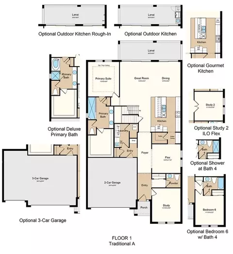 Floorplan - 13610 Cornerstone Way, Parrish, FL 34219 photo 1 of 3
