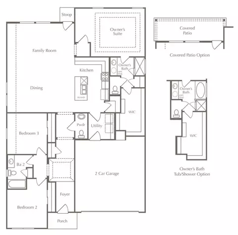 Floorplan - 6570 Marsh Ln, Buda, TX 78610 photo 1 of 1