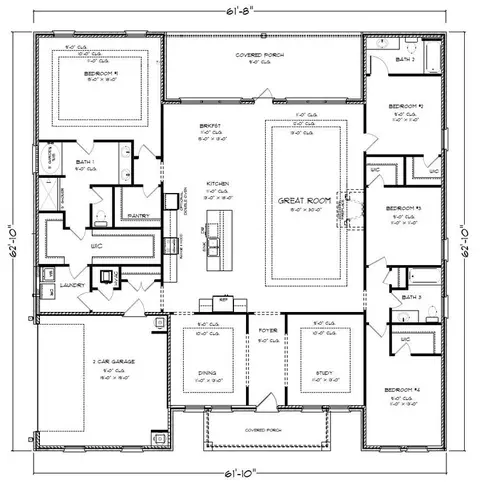 Floorplan - Mcfarland Road, Mobile, AL 36582 photo 1 of 1